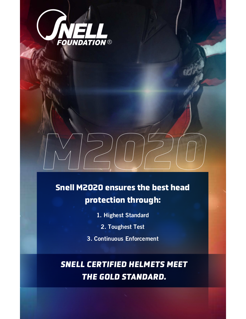 Snell M2020 flyer